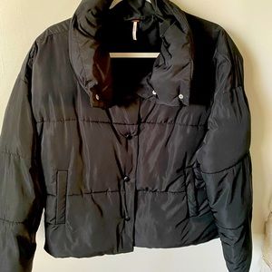 Free People Waist Puffer Coat